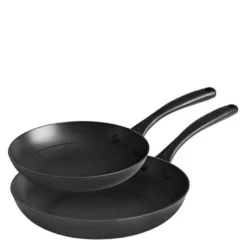 Stekepannesett 20+28 cm med honeycomb og keramisk belegg
