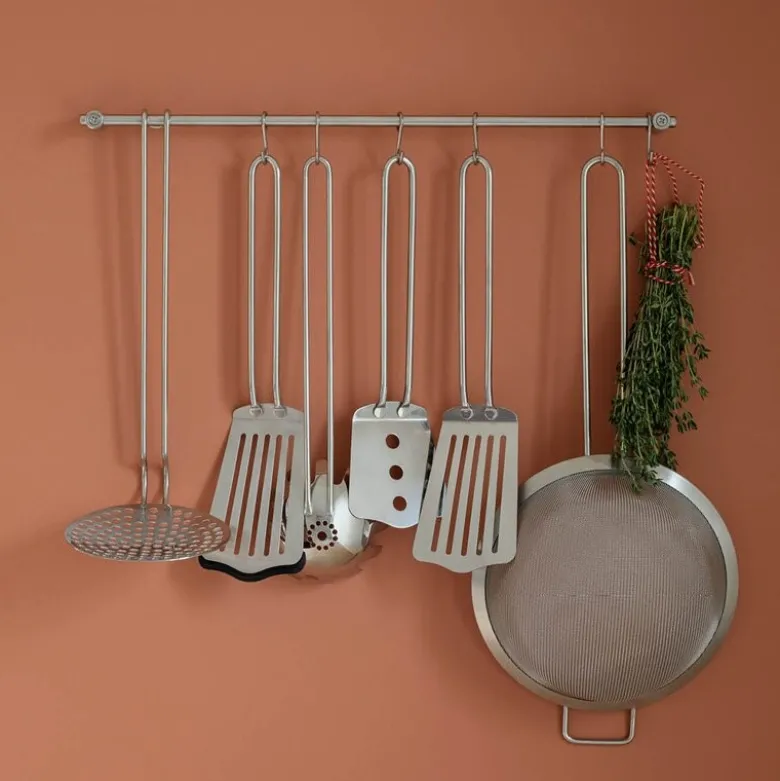 Stekespade 28 cm børstet stål