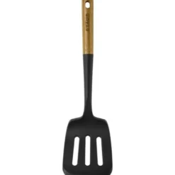 Stekespade i silikon 8,4x31 cm akasietree/svart