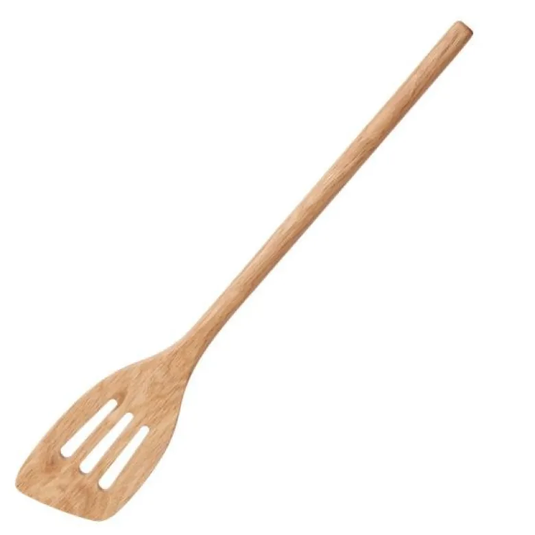 Stekespade med hull 35 cm eik