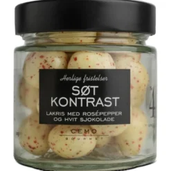 Søt Kontrast lakriskuler 130g