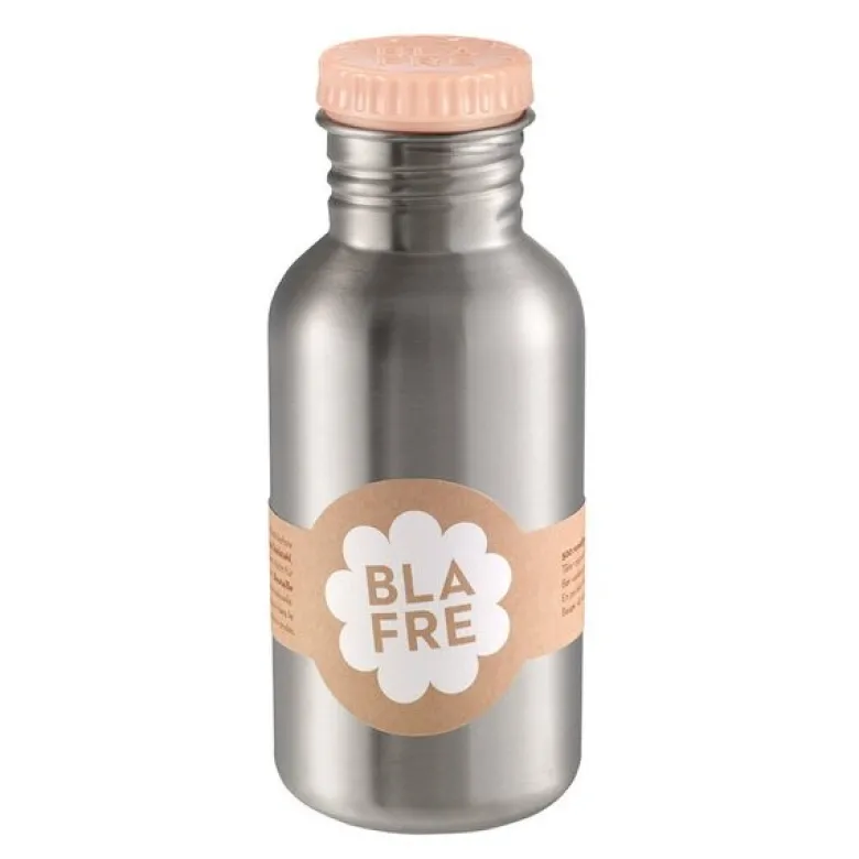 Stålflaske 500 ml fersken