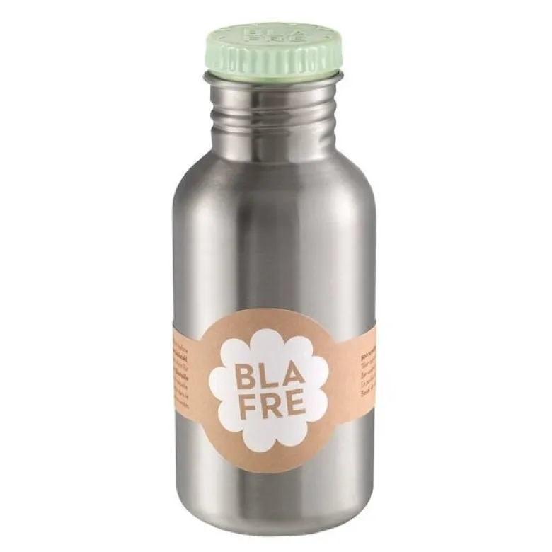 Stålflaske 500 ml lys grønn