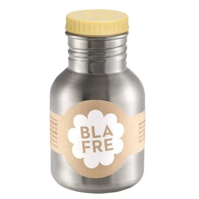Stålflaske 300 ml lys gul