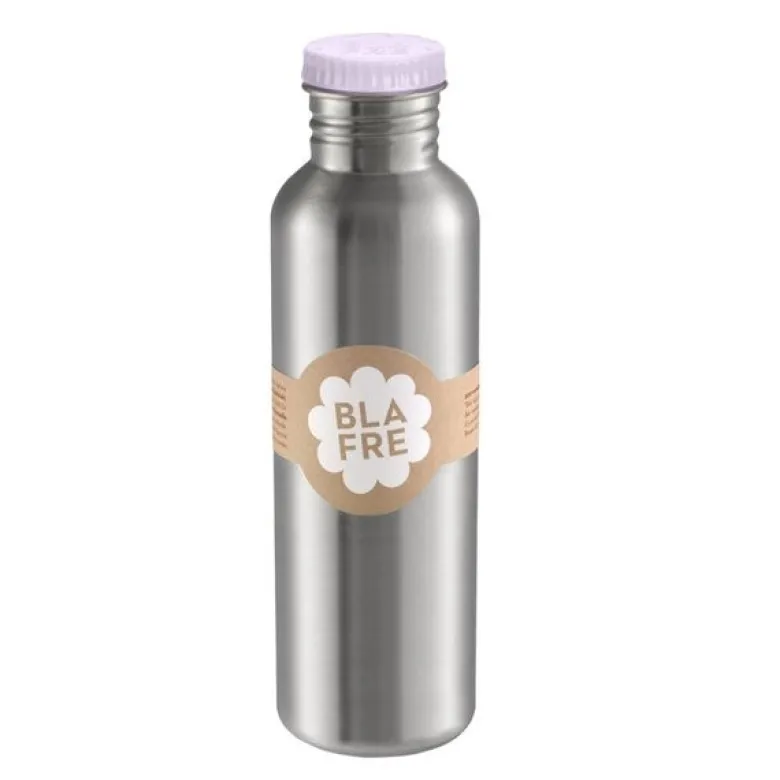 Stålflaske 750 ml lys lilla
