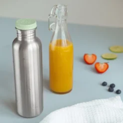 Stålflaske 750 ml marineblå