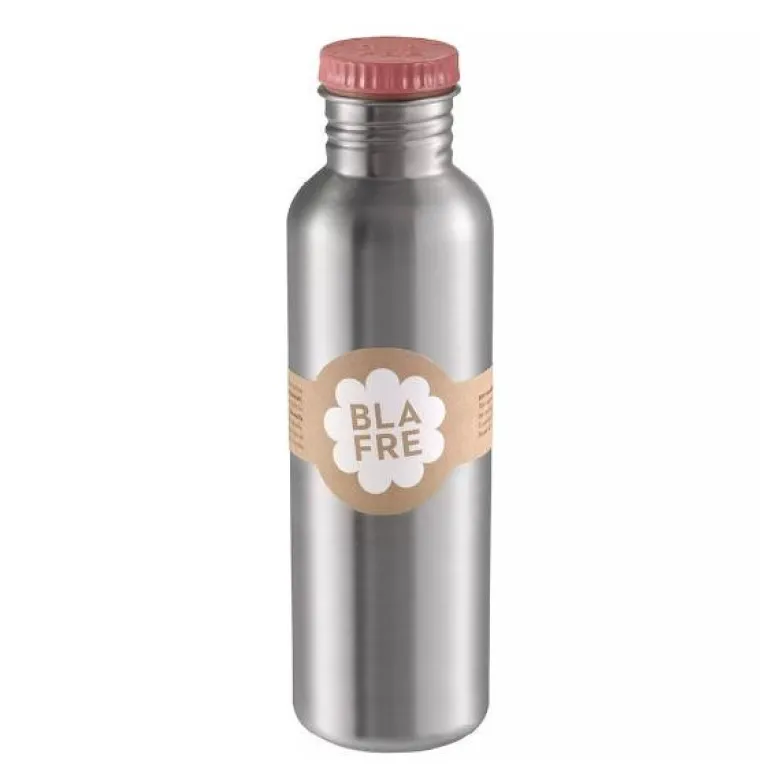Stålflaske 750 ml rosa