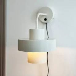 Stoke vegglampe 29 cm kit-hvit