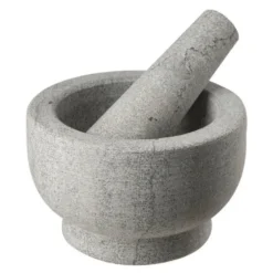 Stone morter 13 cm grå