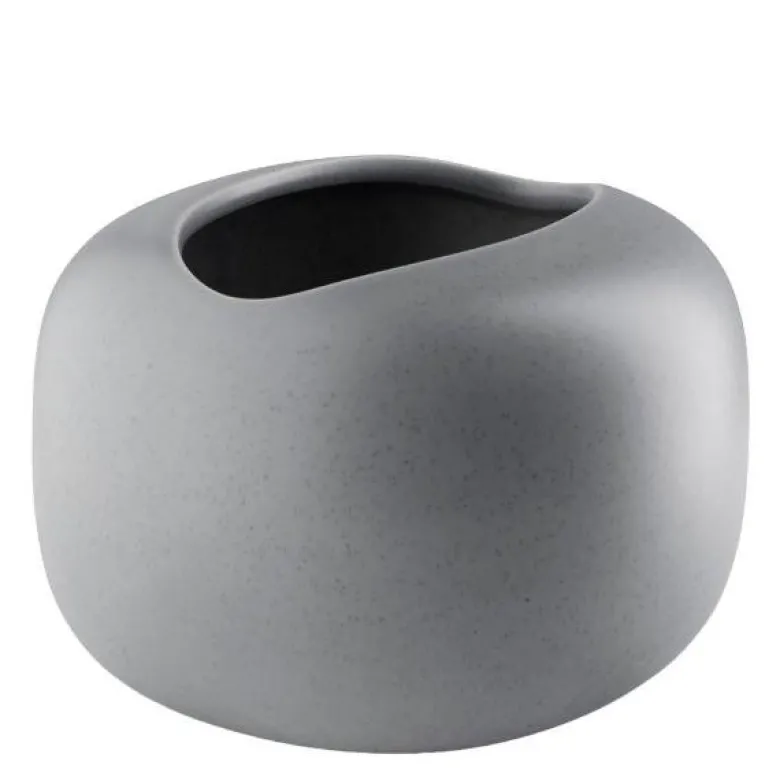 Stone urtepotte Ø 16 cm grå