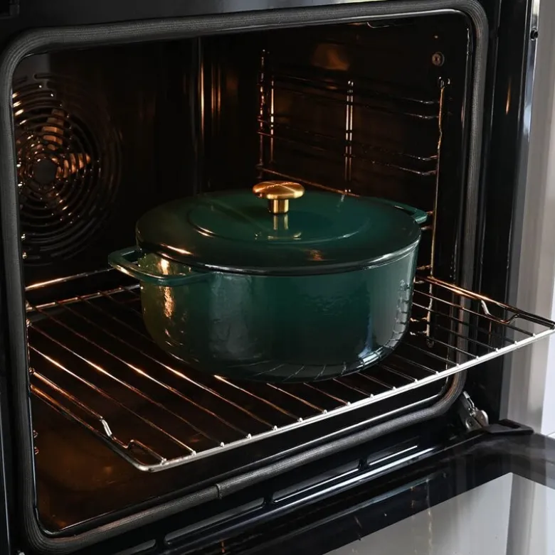 Støpejernsgryte 28 cm 5,3L holly green