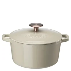 Støpejernsgryte 2L warm grey