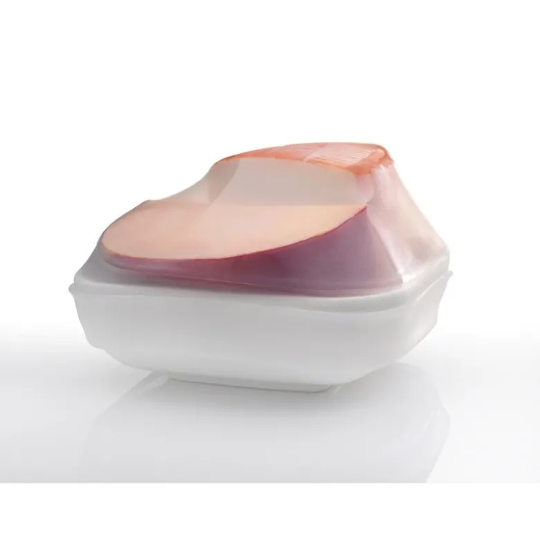 Stretch top 11,5 cm hvit