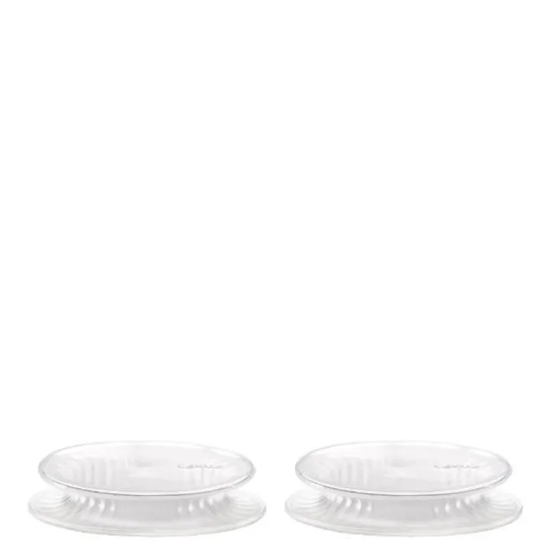 Stretch top 8,5 cm hvit 2 stk