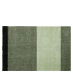 Stripes horisontal gulvmatte 90x60 cm green