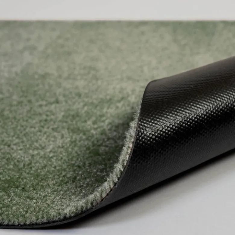Stripes horisontal gulvmatte 130x90 cm green