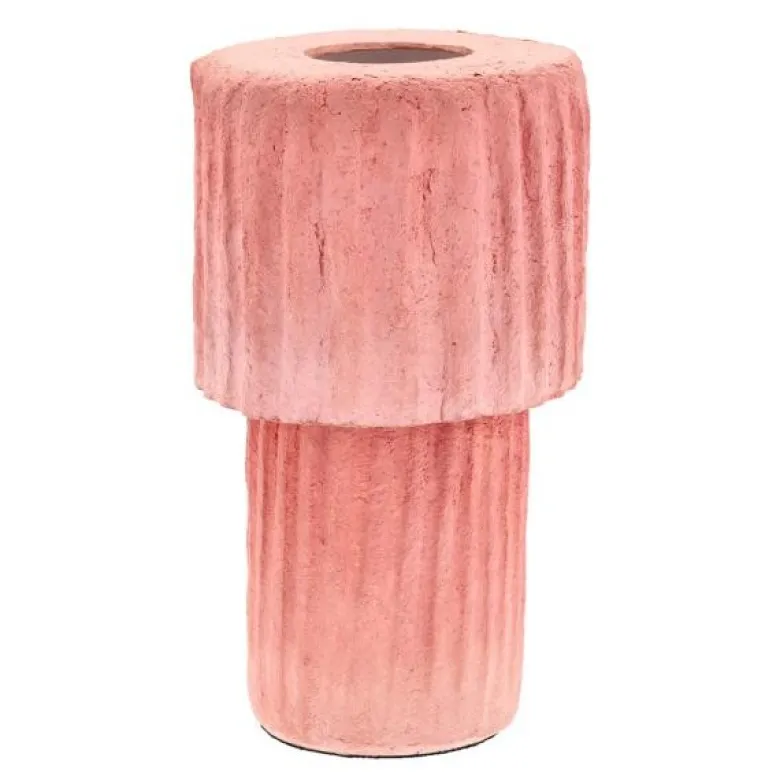 Styles lampe 25x44 cm rosa