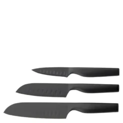 Sukai knivsett 3 stk svart