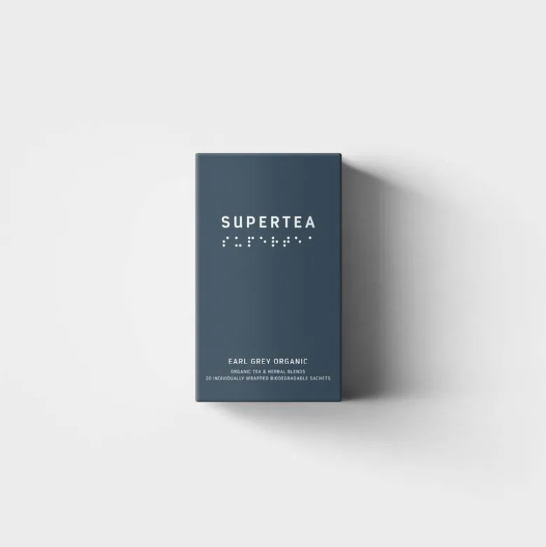 Supertea økologisk svart te 30g 20 stk earlgrey