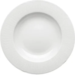 Swedish Grace dyp tallerken 25 cm snø/hvit