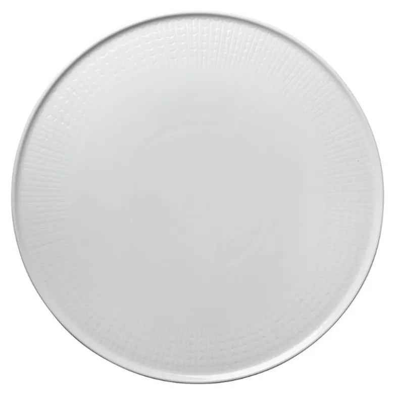 Swedish Grace kakefat 31 cm snø/hvit