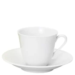 Swedish Grace kopp 16 cl med skål snø/hvit
