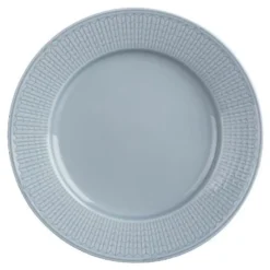 Swedish Grace tallerken 27 cm is/grå