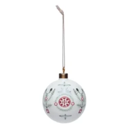 Swedish Grace Winter julekule 8 cm