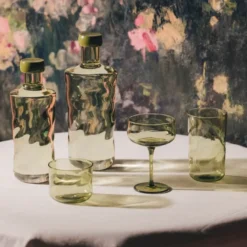 Swirl Coupe-cocktail glass 26 cl 2 stk Moss