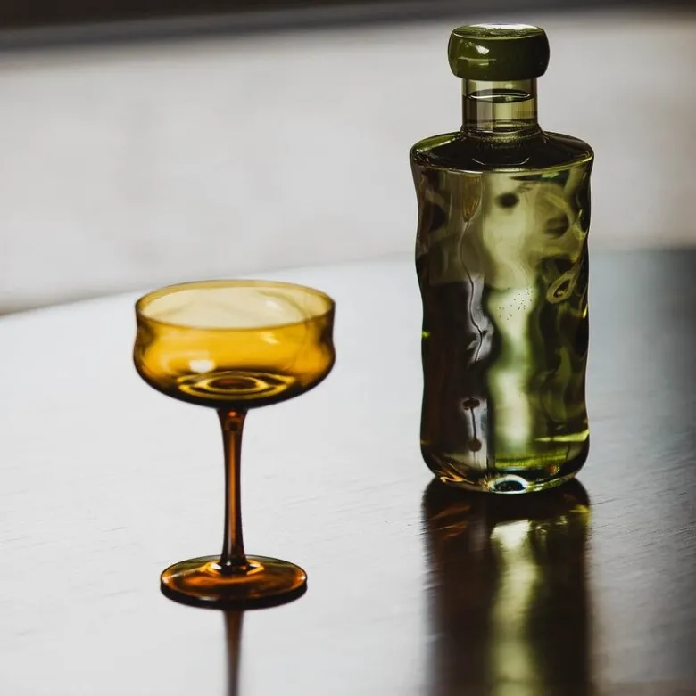 Swirl Coupe-cocktail glass 26 cl 2 stk Dune