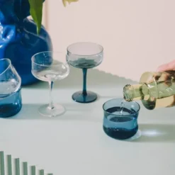 Swirl Coupe-cocktail glass 26 cl 2 stk Wave