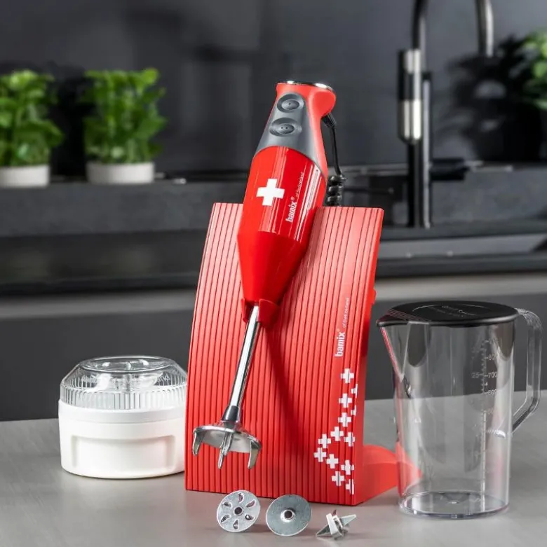 Swiss stavmikser 200W D rød
