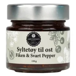 Syltetøy til ost 130 g fiken & svart pepper