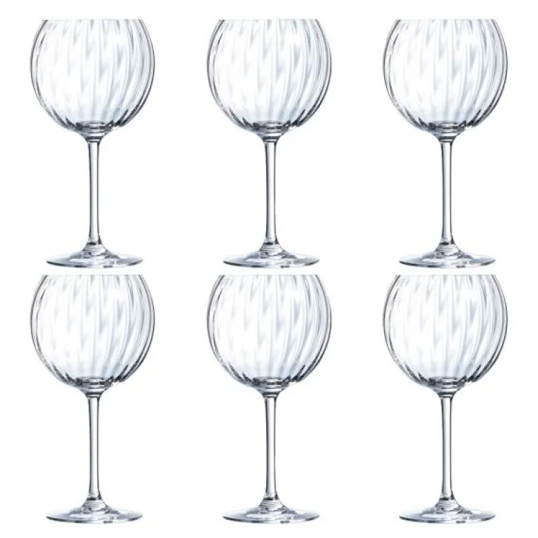 Symetrie ginglass 58 cl 6 stk klar