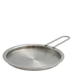 Tallerkenlokk 16 cm rustfritt stål