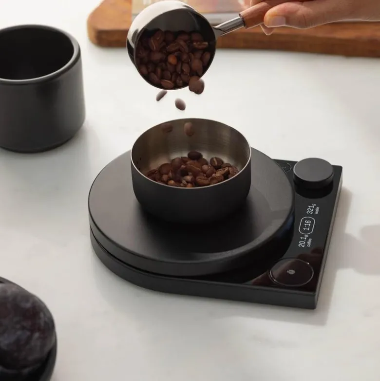 Tally Pro Precision kaffevekt svart