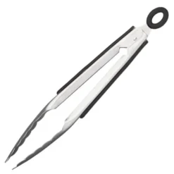 Tang låsbar 23 cm rustfri sølv
