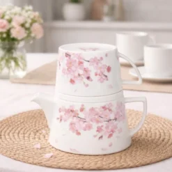 Tea For Me tekanne og krus 40 cl Cherry Blossom
