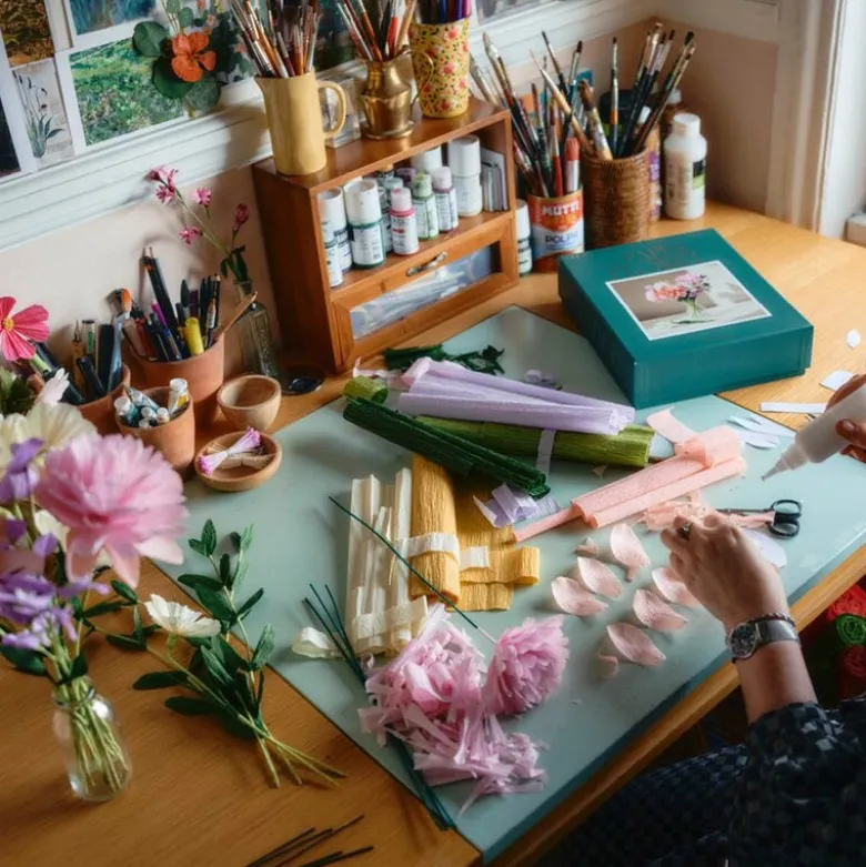 The Paper Florist hobbysett 27x21 cm multi