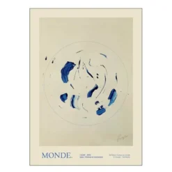 The Poster Club x Lucrecia Rey Caro poster 30x40 cm le monde