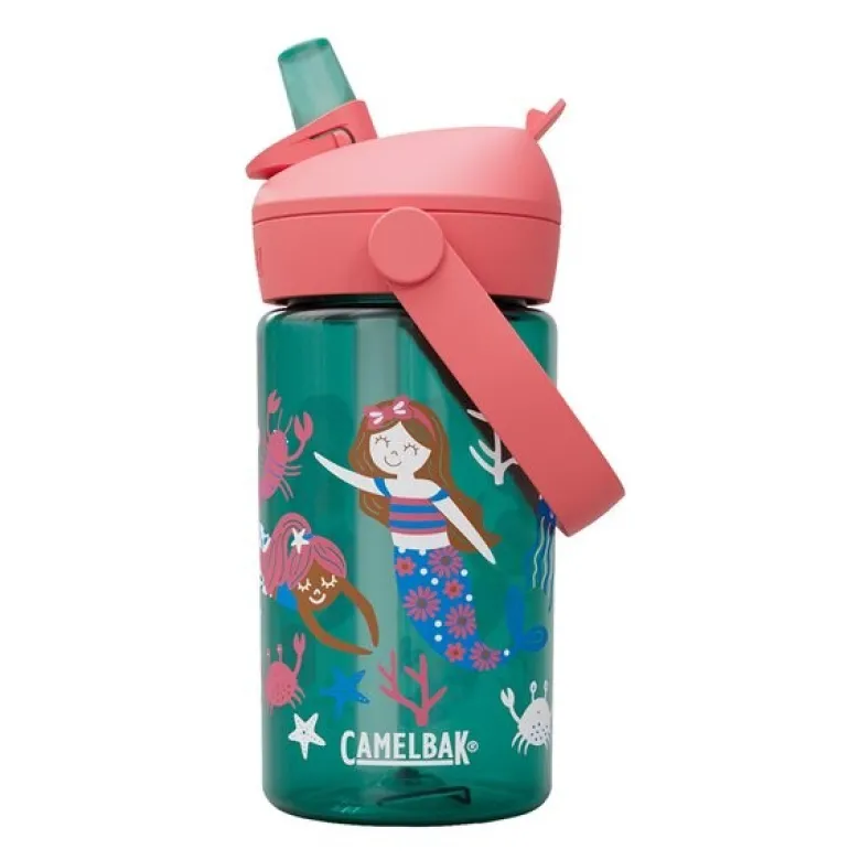 Thrive Flip Straw Kids drikkeflaske 0,4L mermaid friends