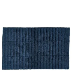 Tiles badematte 80x50 cm dark blue