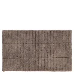 Tiles badematte 80x50 cm taupe