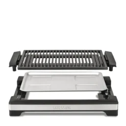 Tito bordgrill 45x30,5 cm svart/stål