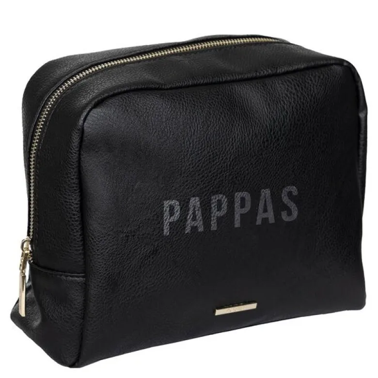 Toalettmappe pappas 24x20x10 cm svart