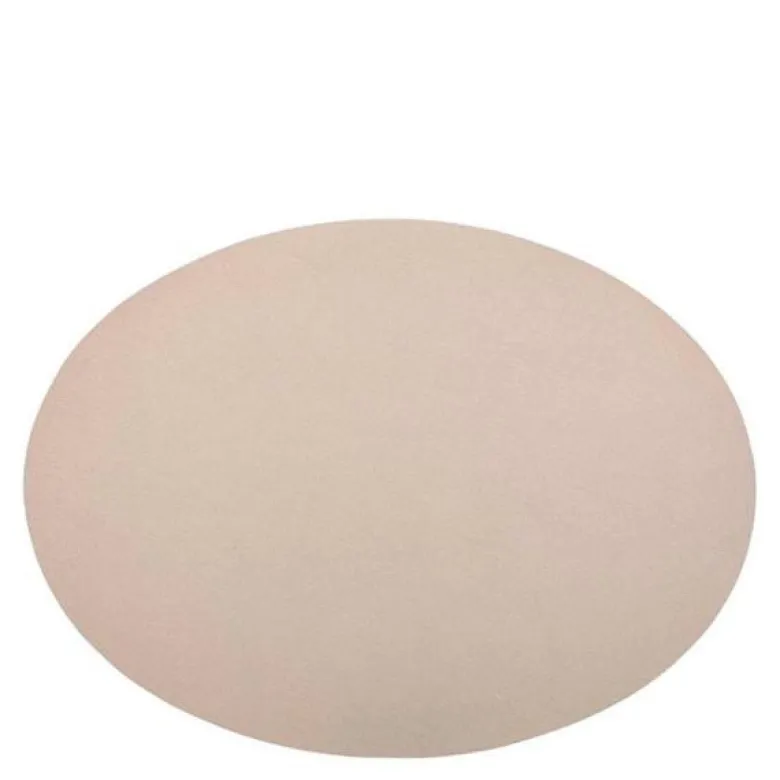 Togo dekkebrikke oval 47 cm taupe