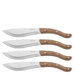 Tomahawk steakknivsett 4 stk lyst skaft
