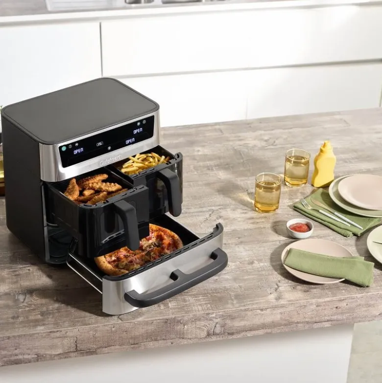 TriZone airfryer AFT13XSSE 13,2L 2550W rustfritt stål
