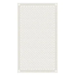 Åttebladrose bordduk 150x260 cm beige