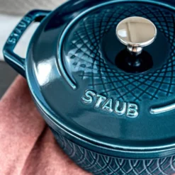 Twister støpejernsgryte 24 cm 4L la mer
